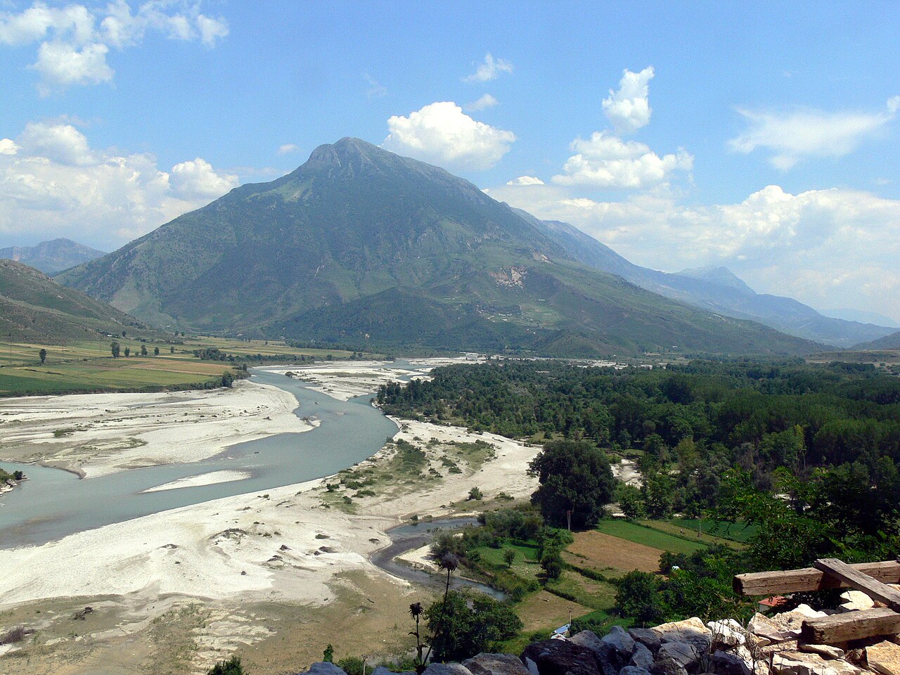 Foto fra Epirus, Hellas – 07Vjosa02