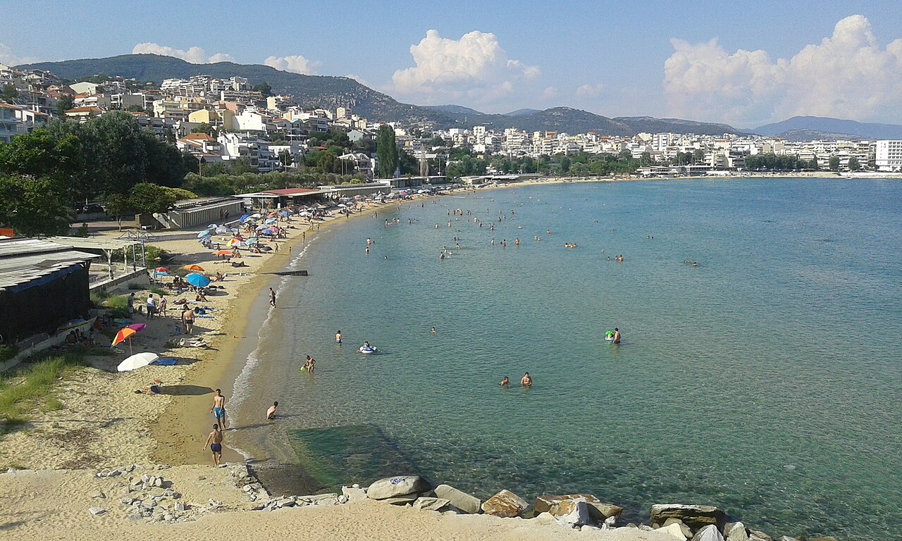 Foto fra Kavalla, Hellas – Kalamitsa beach Kavala