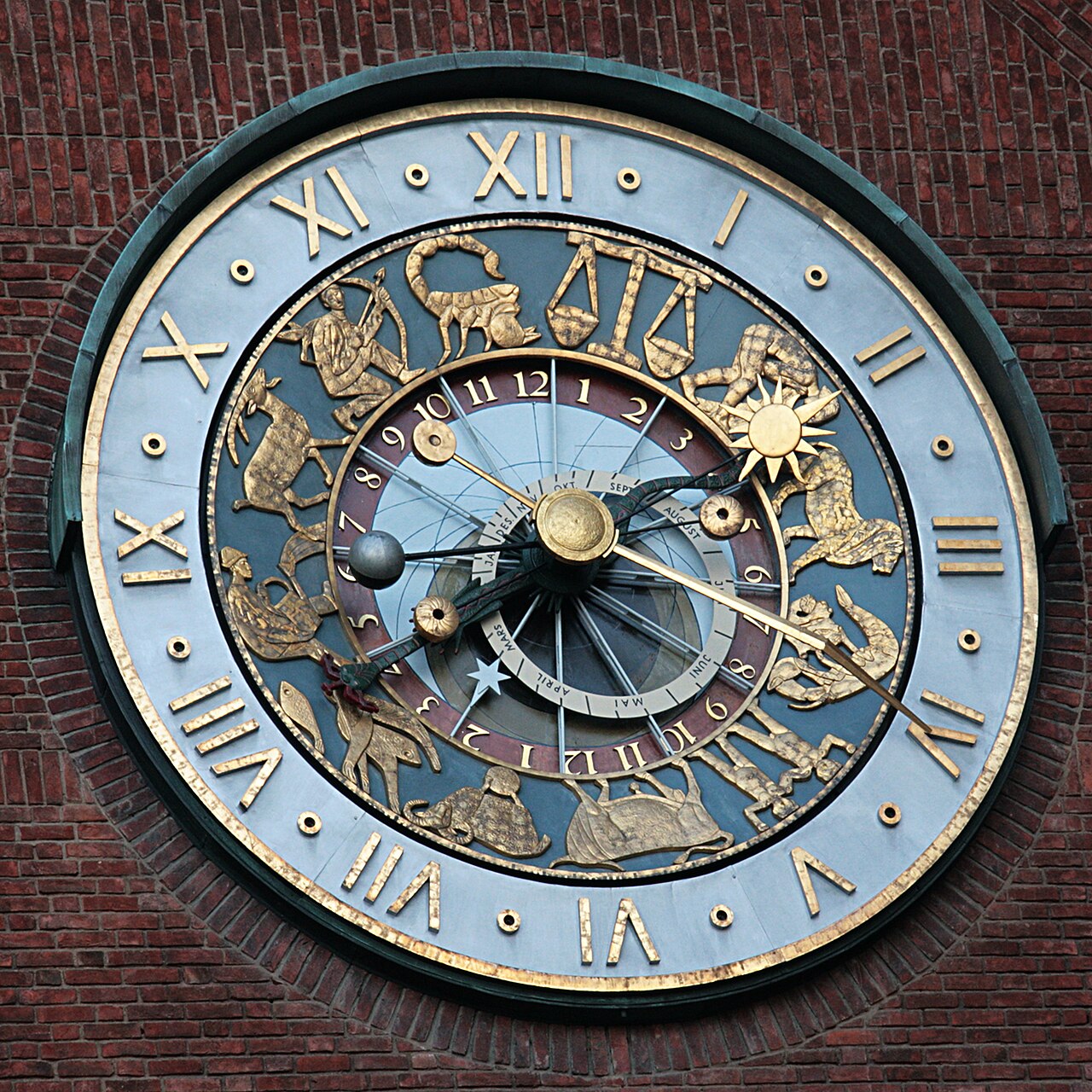 Foto fra Oslo, Norge – Astronomical clock 0910