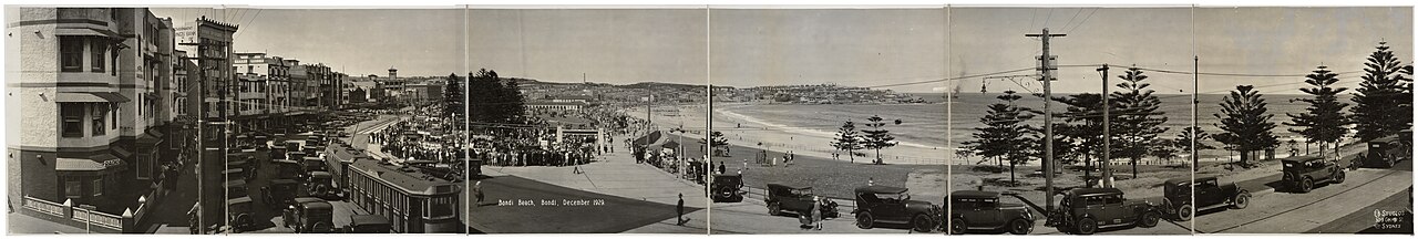 Foto fra Sydney - Macquarie Street, Australia – Bondi 1929 SLNSW FL3254878