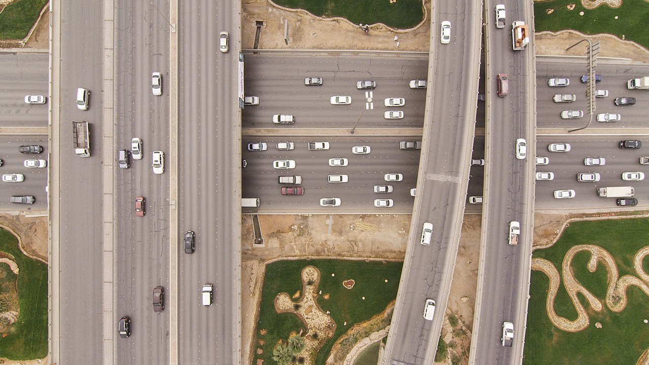 Foto fra Riyadh, Saudi-Arabia – Riyadh aerial highway