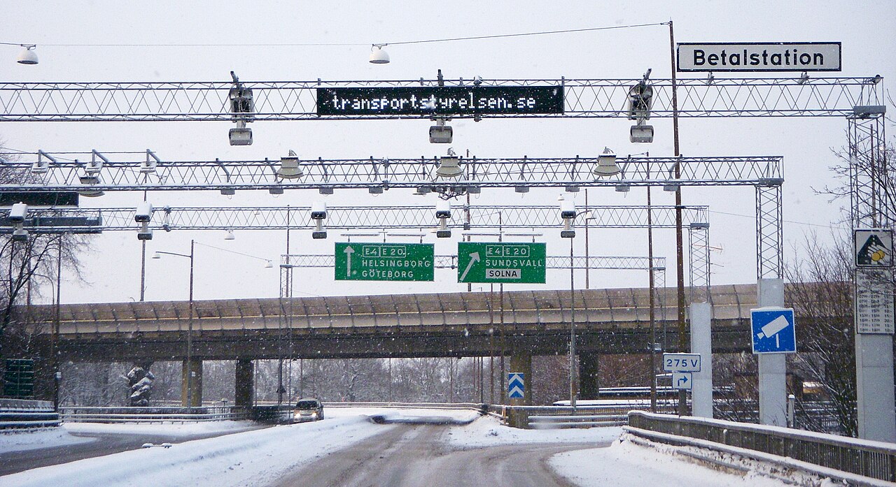 Foto fra Stockholm, Sverige – Betalstation