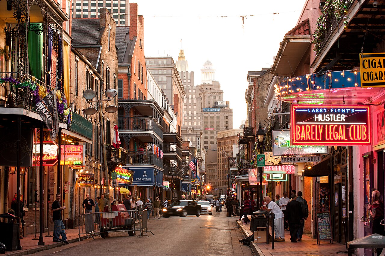 Foto fra New Orléans, USA – ChrisLitherlandBourbonSt
