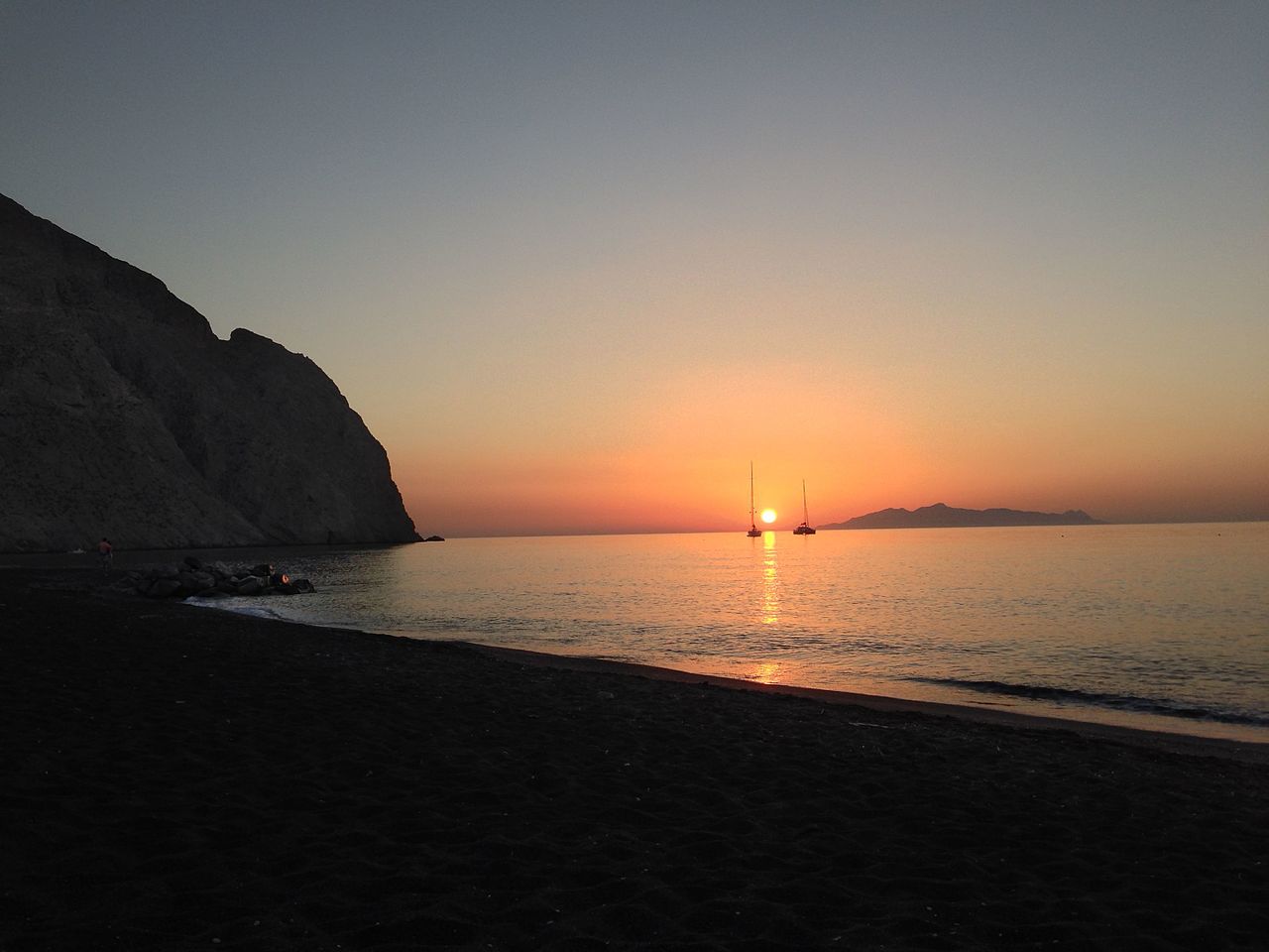 Foto fra Perissa, Hellas – Perissa sunrise
