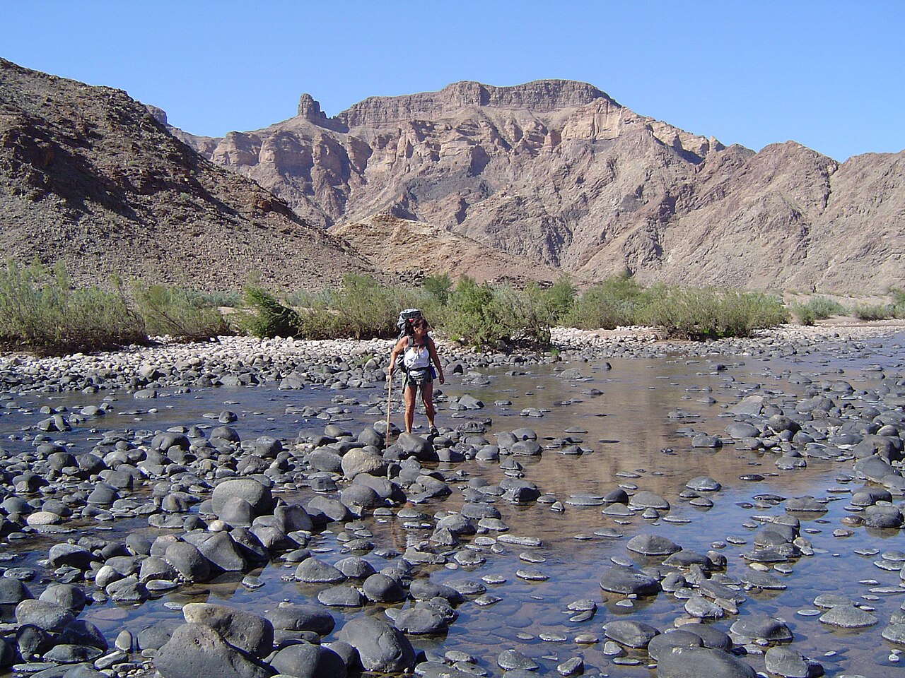 Foto fra Fish River Canyon, Namibia – Fish River Crossing