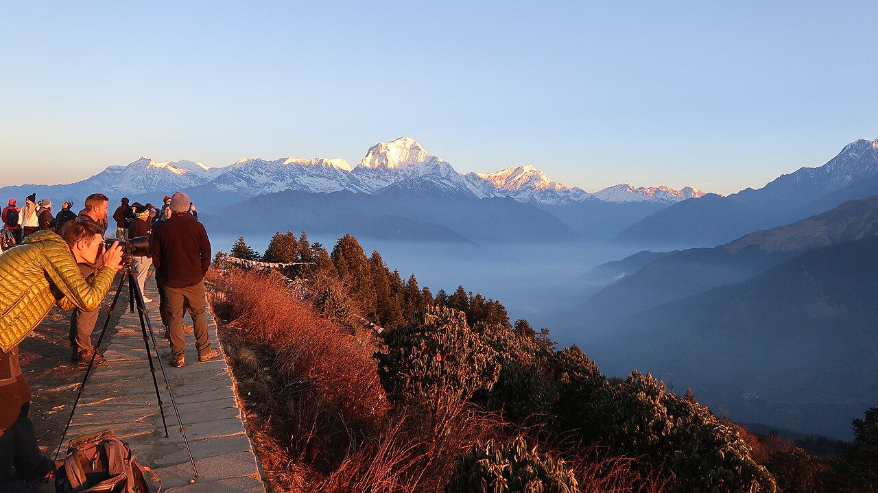 Foto fra Pokhara, Nepal – Poon hill sunrise