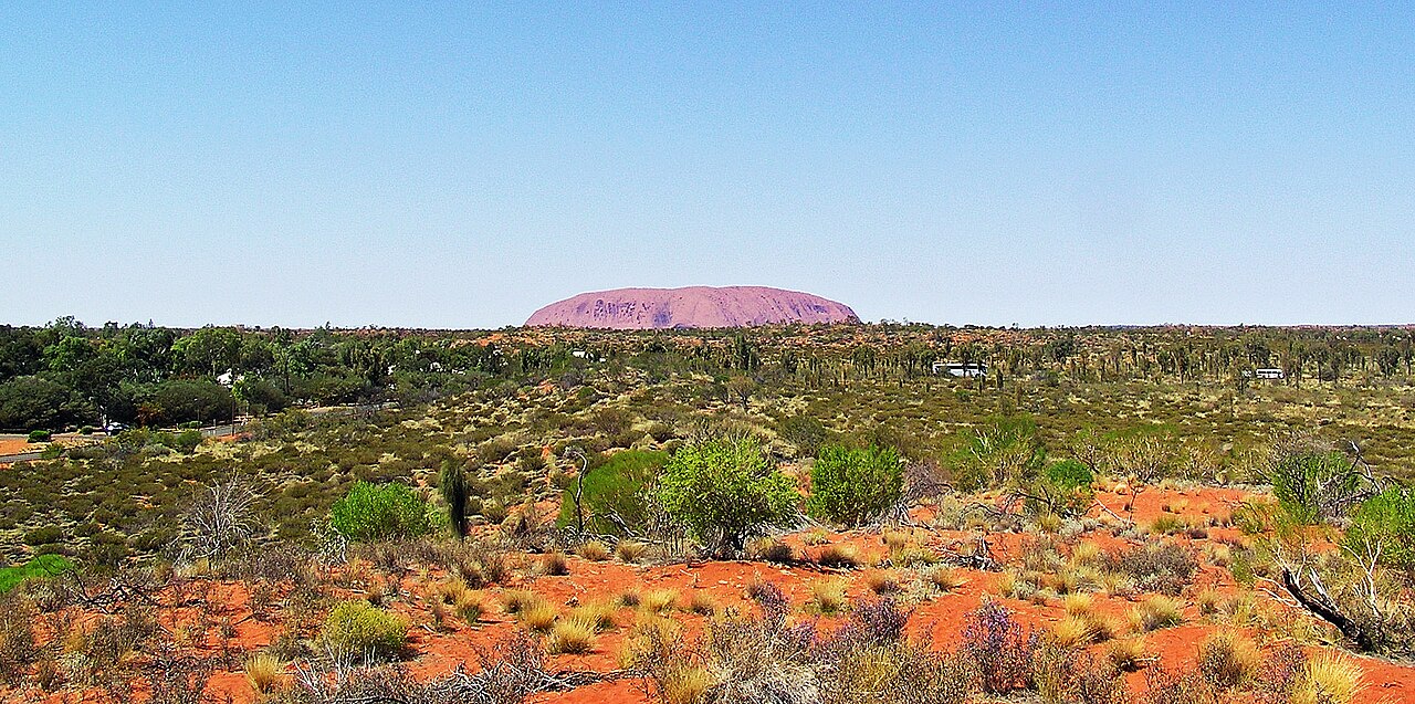 Foto fra Ayers Rock (uluru), Australia – Ayers Rock-view from 50k