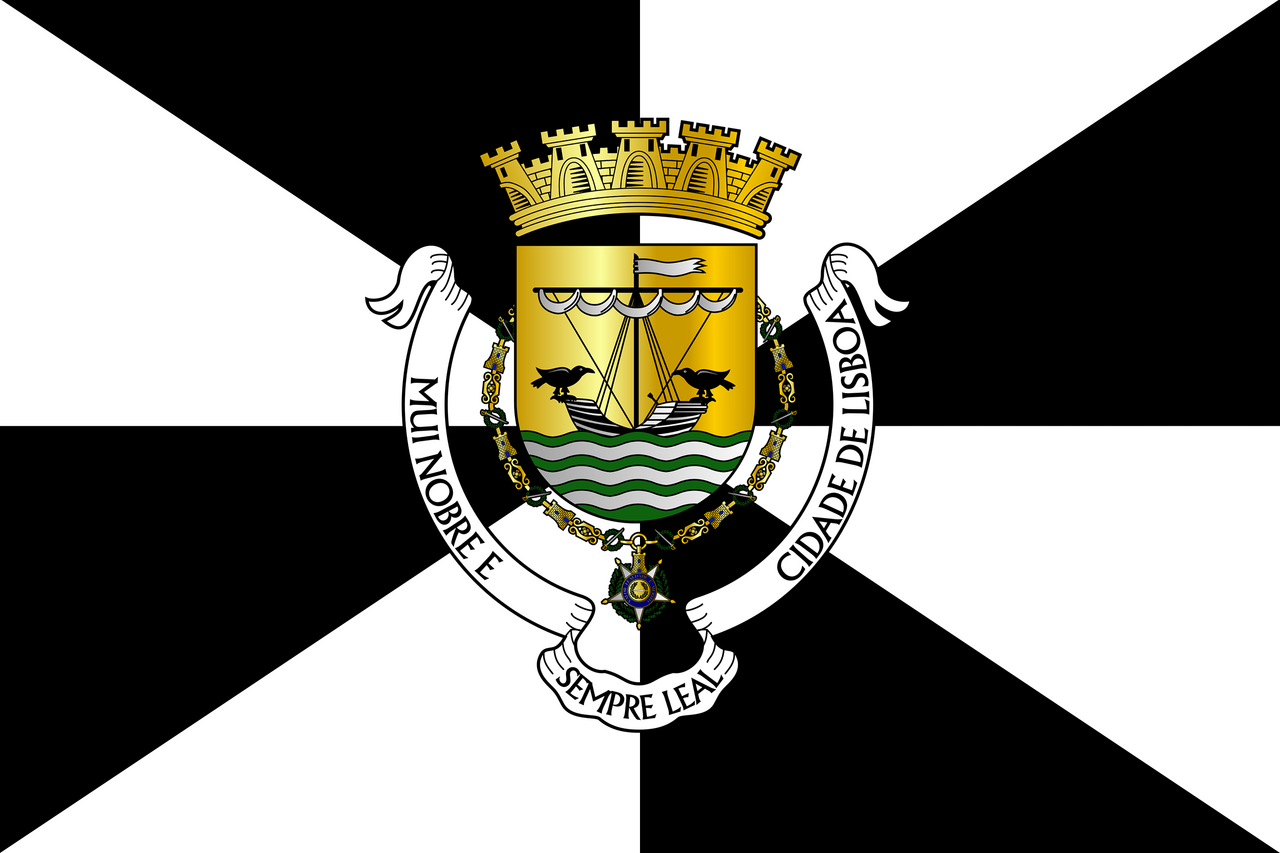 Foto fra Lisbon, Portugal – Bandeira municipal de Lisboa