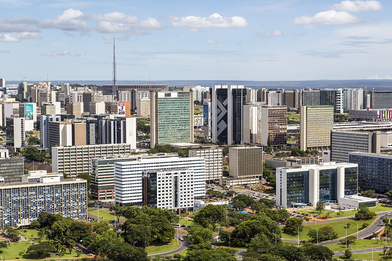 Foto fra Brasilia – Brasilia aerea setorbancariosul