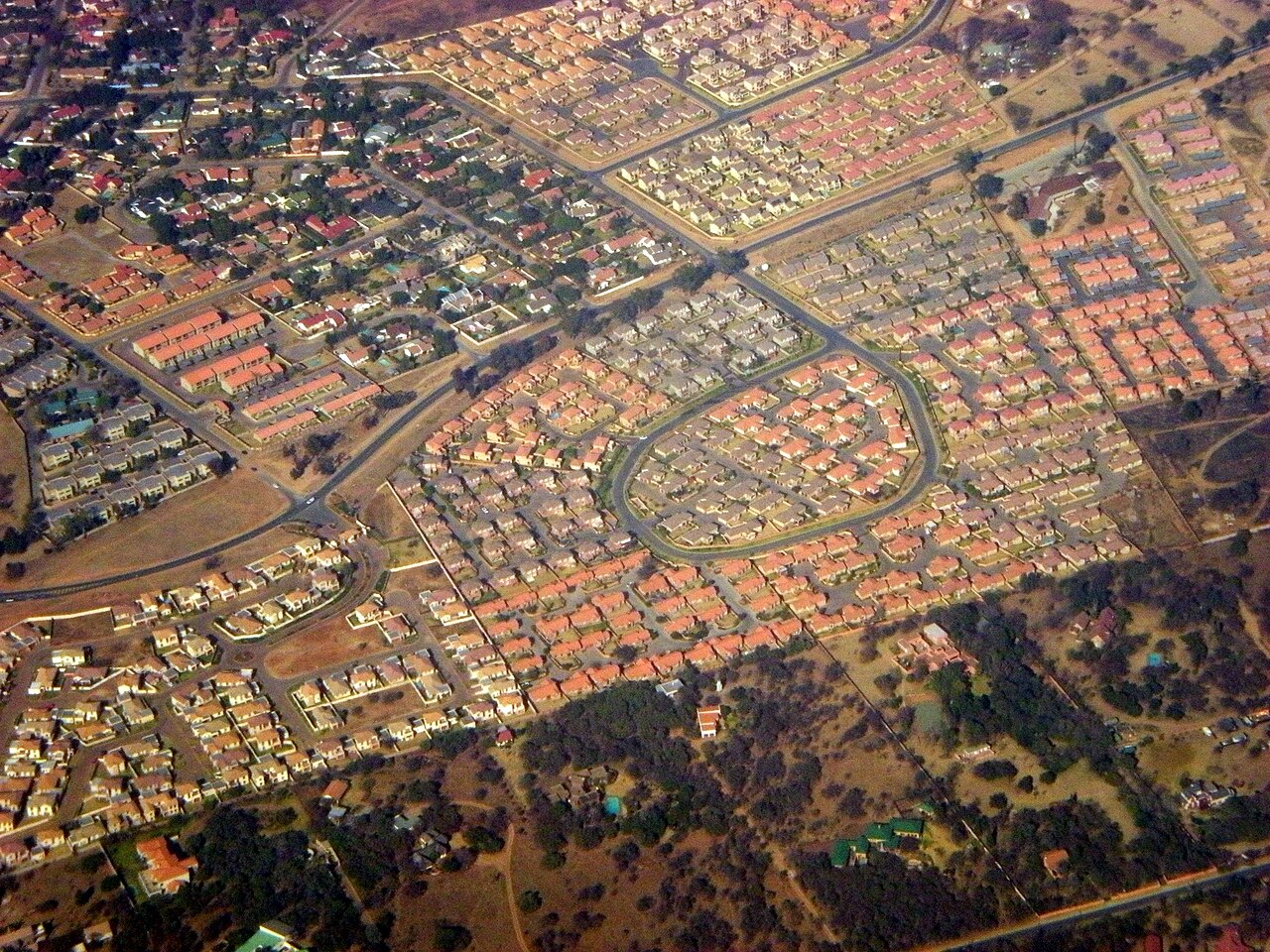 Foto fra Gaborone, Botswana – Gaberone aerial