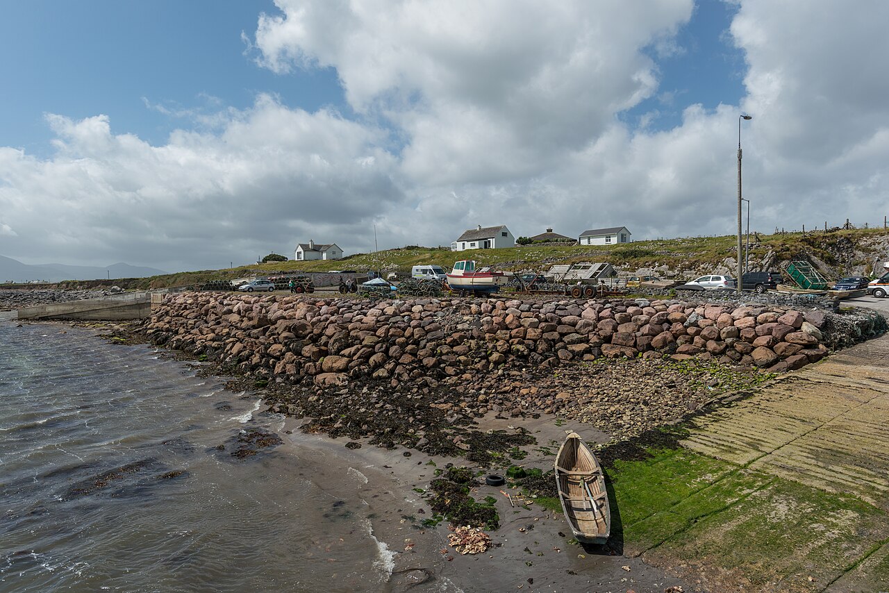 Foto fra Irland – Fahamore Harbour, Kerry, view from pier 20150803 1