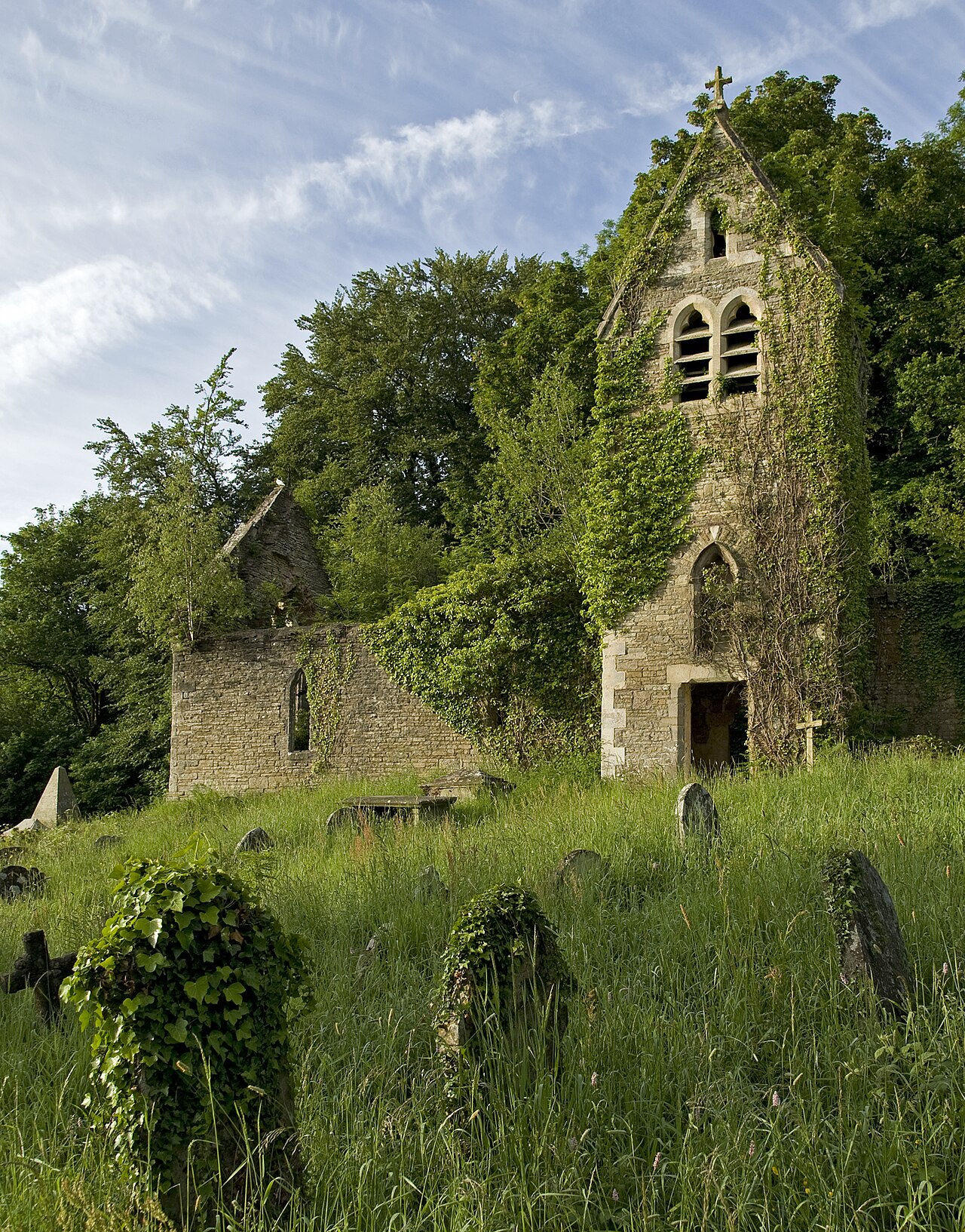Foto fra Wales – Tintern Church Hill