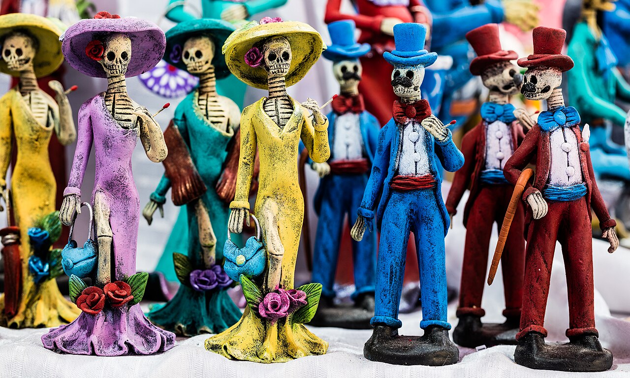 Foto fra Mexico – Catrinas and Catrines