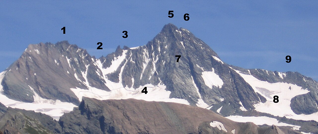 Foto fra Grossglockner, Østerrike – GroßglocknerSüdwest Beschreibungen