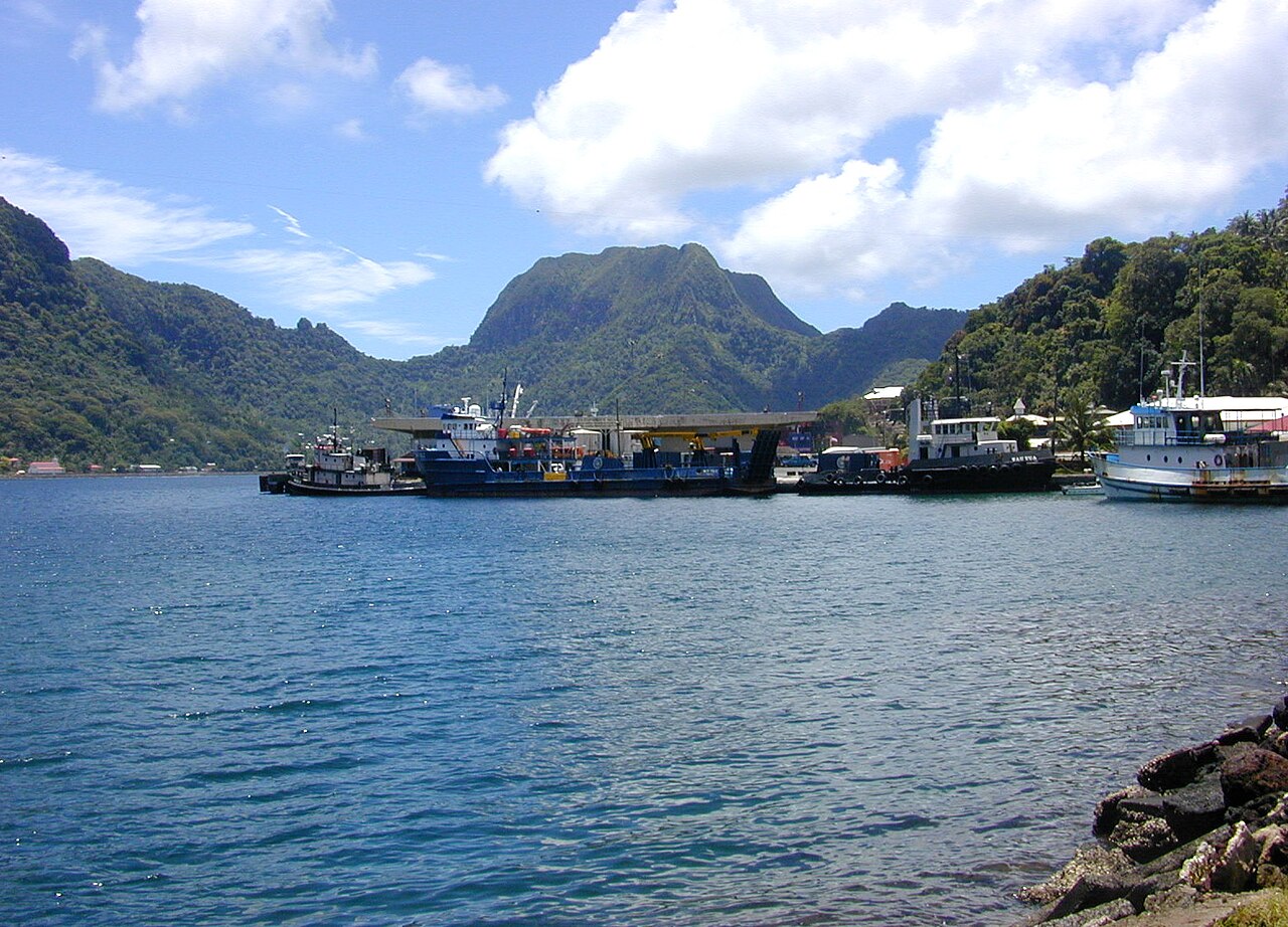 Foto fra Pago Pago, Amerikansk Samoa – Fagatogo Dock