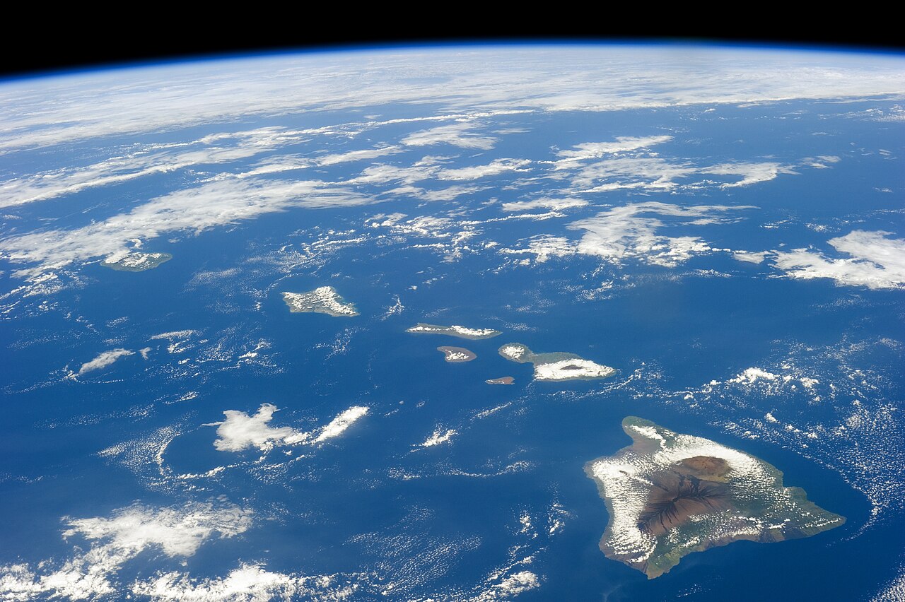 Foto fra Hawaii – ISS-38 Hawaiian Island chain