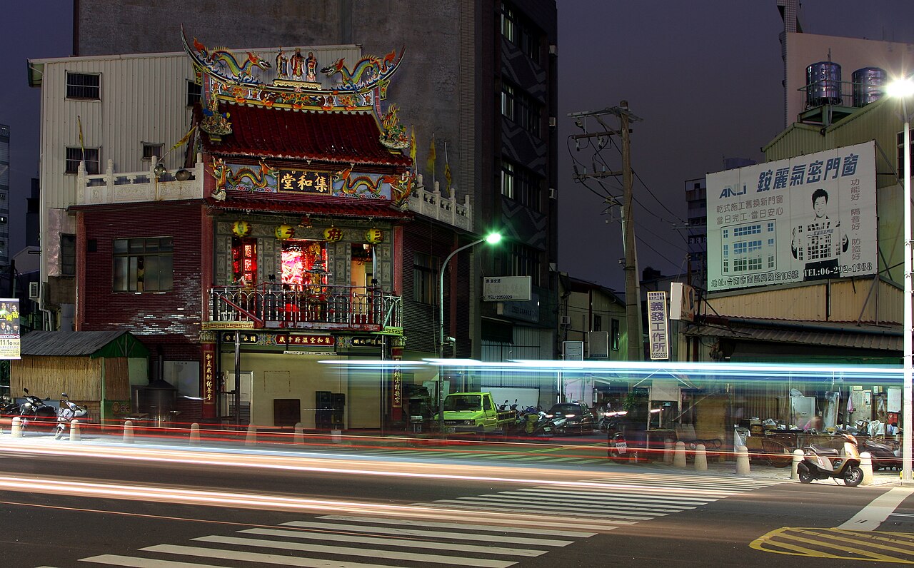 Foto fra Taiwan – Tainan Streetscene amk