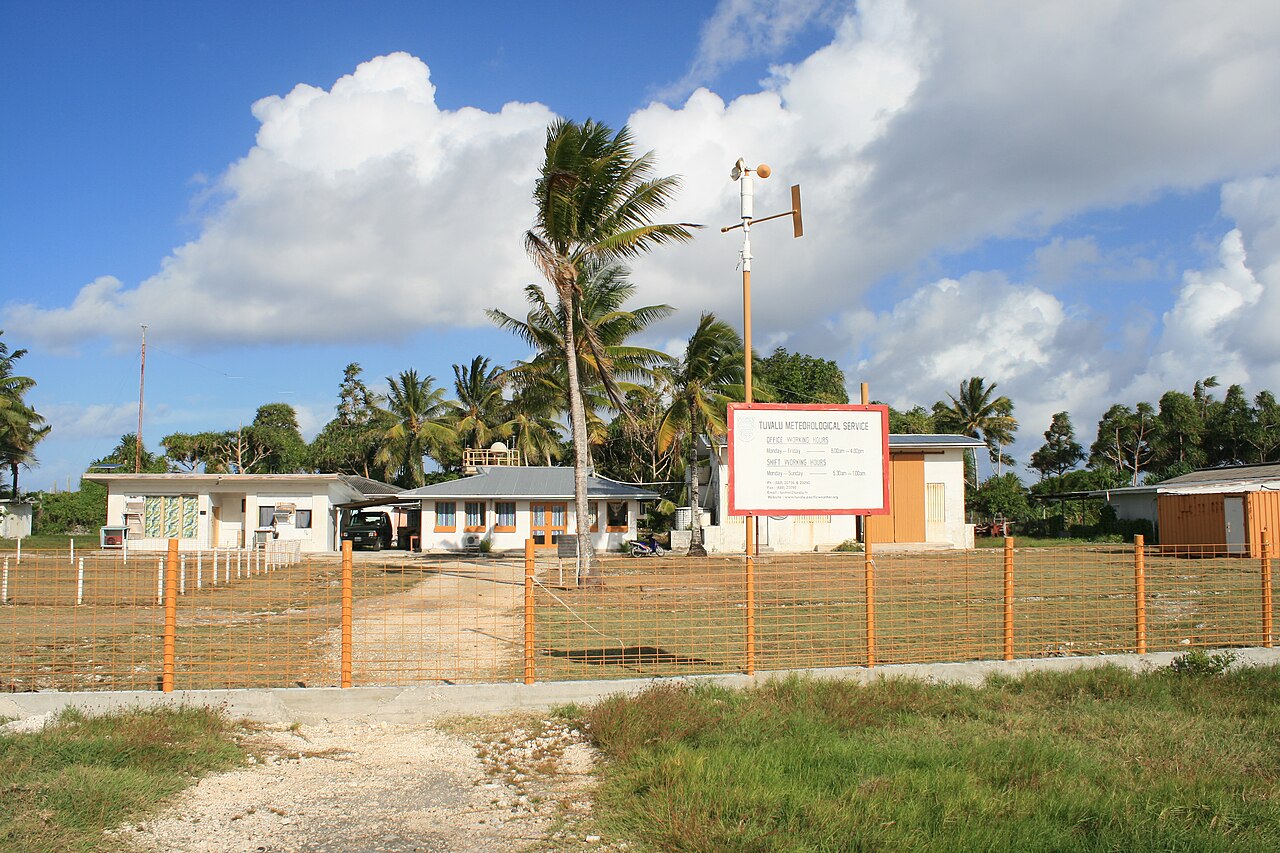 Foto fra Funafuti, Tuvalu – Tuvalu Meteorology Service