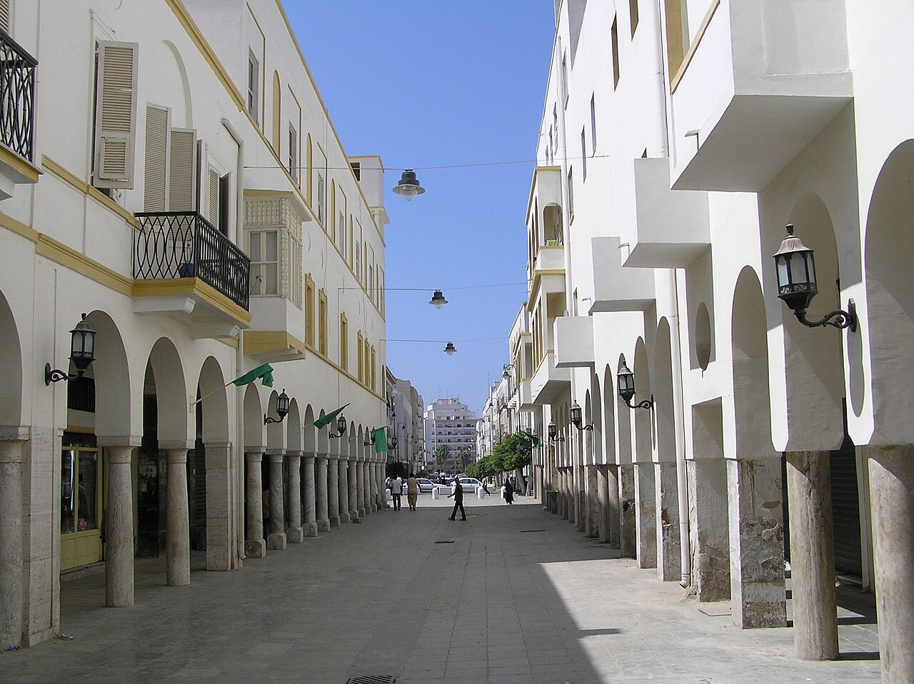 Foto fra Benghazi, Libya – Benghazi. Omar Mukhtar Street