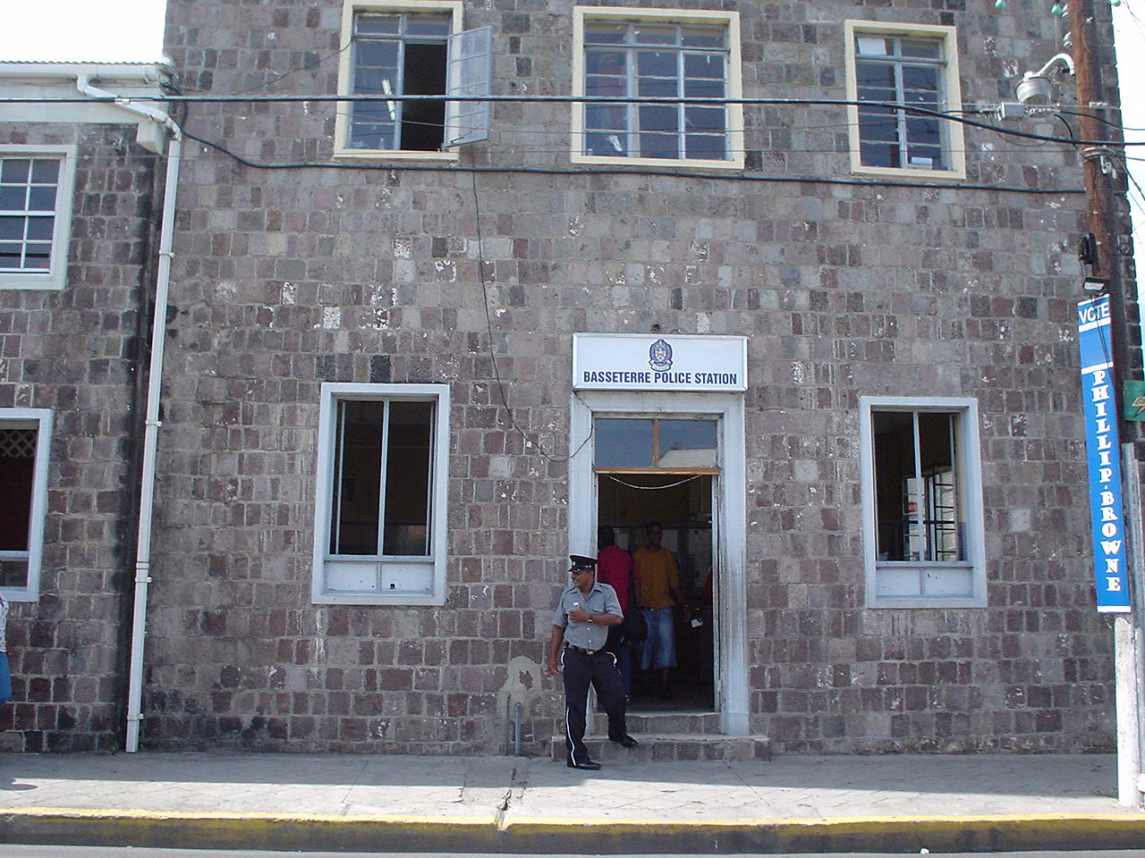 Foto fra Basseterre, Saint Kitts og Nevis – Stkitts-policestation