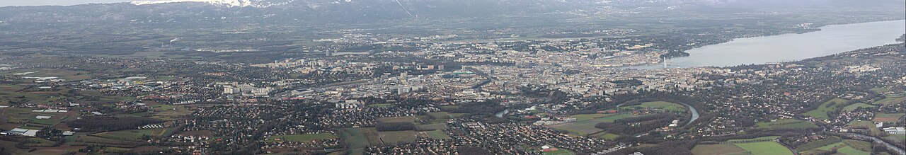 Foto fra Géneve, Sveits – Geneva from Saleve 0