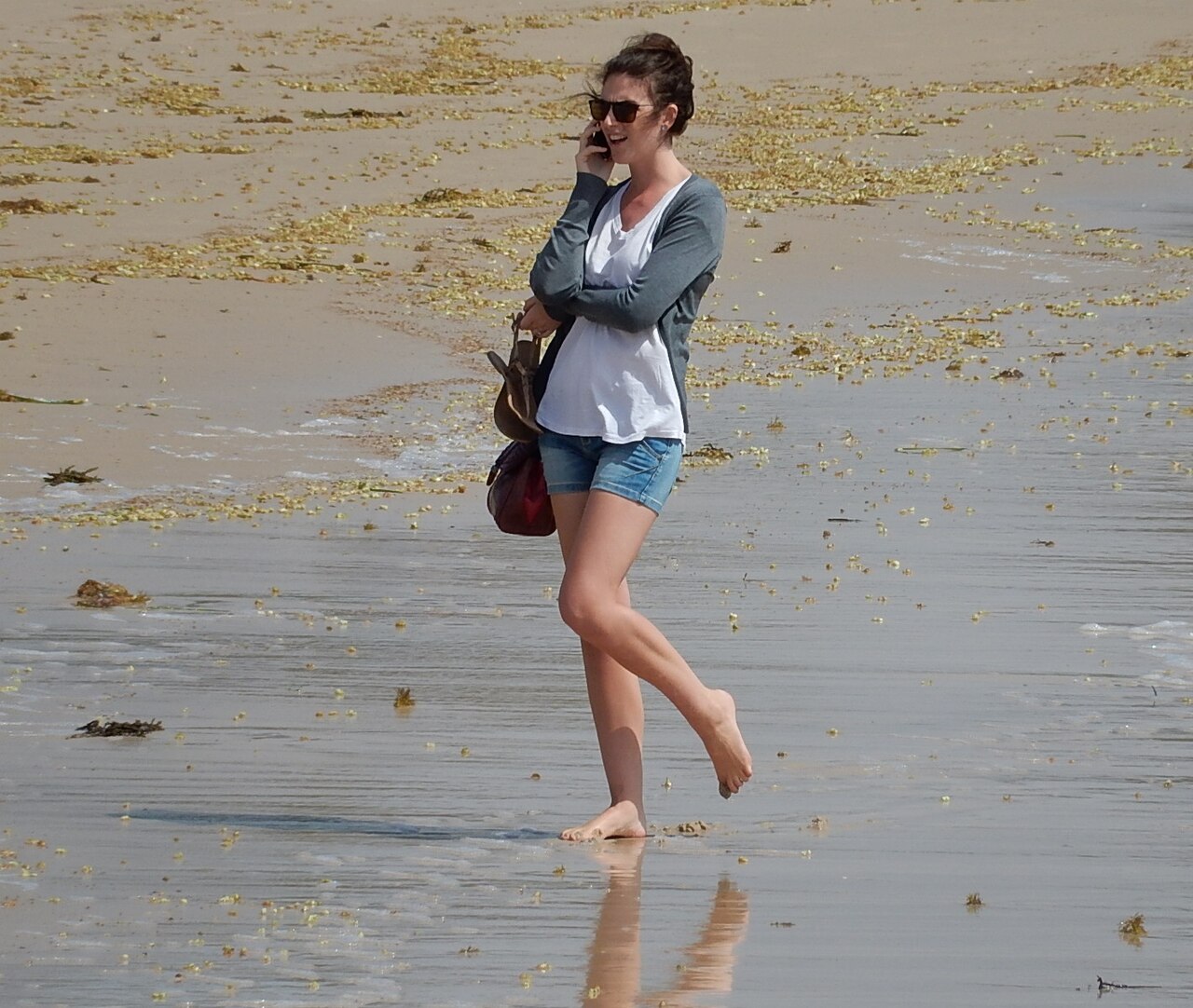 Foto fra Adelaide - Glenelg Beach, Australia – Beach Phonecall