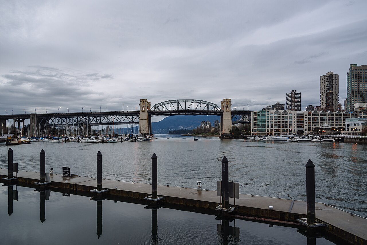 Foto fra Vancouver, Canada – Burrard Bridge 01