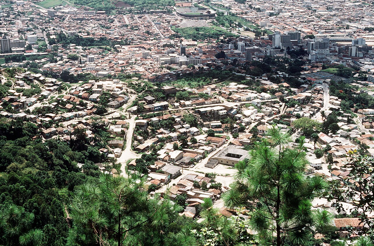 Foto fra Tegucigalpa, Honduras – Tegucigalpa 1983