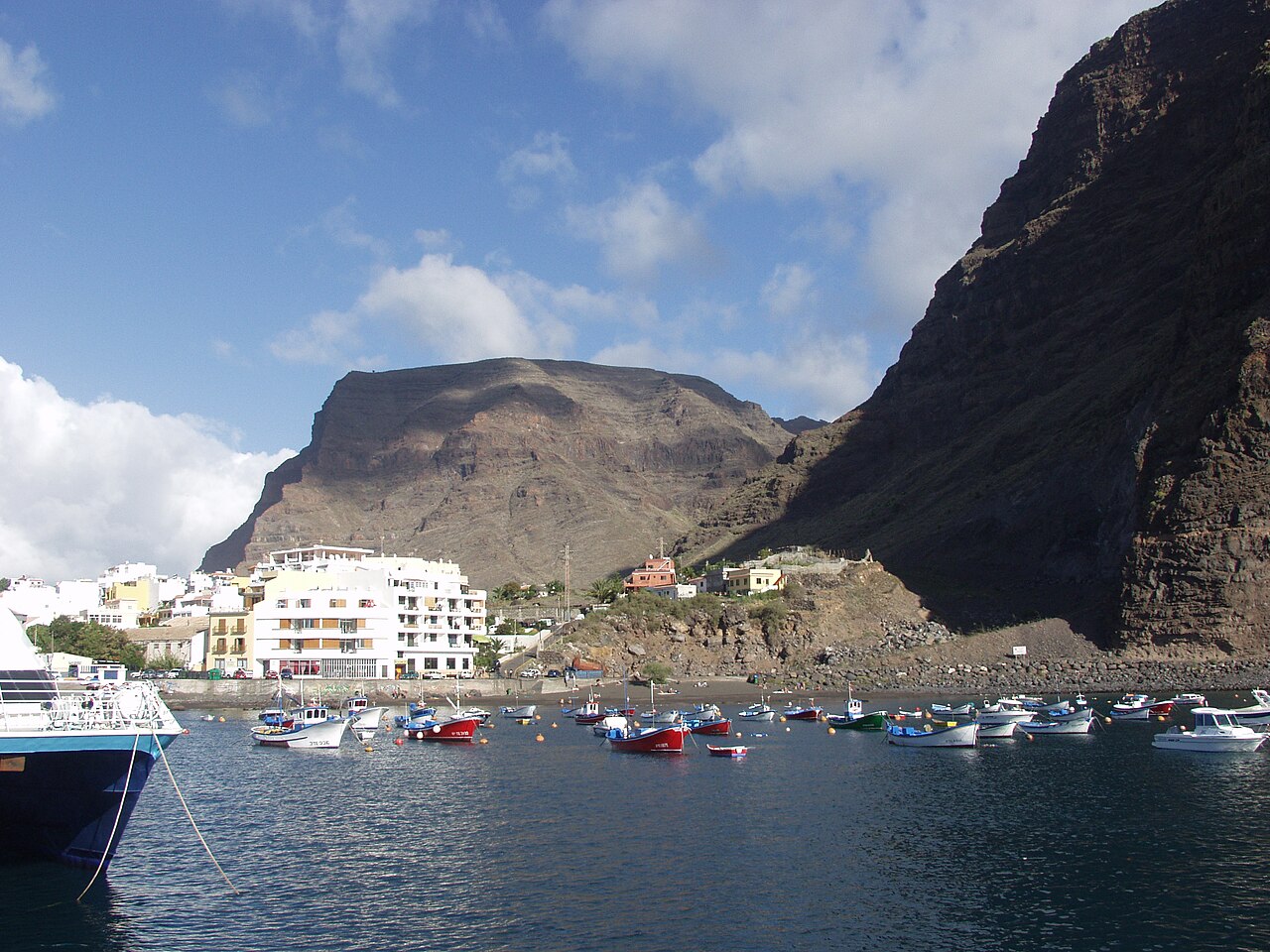Foto fra Valle Gran Rey, Kanariøyene – Gomera vueltas