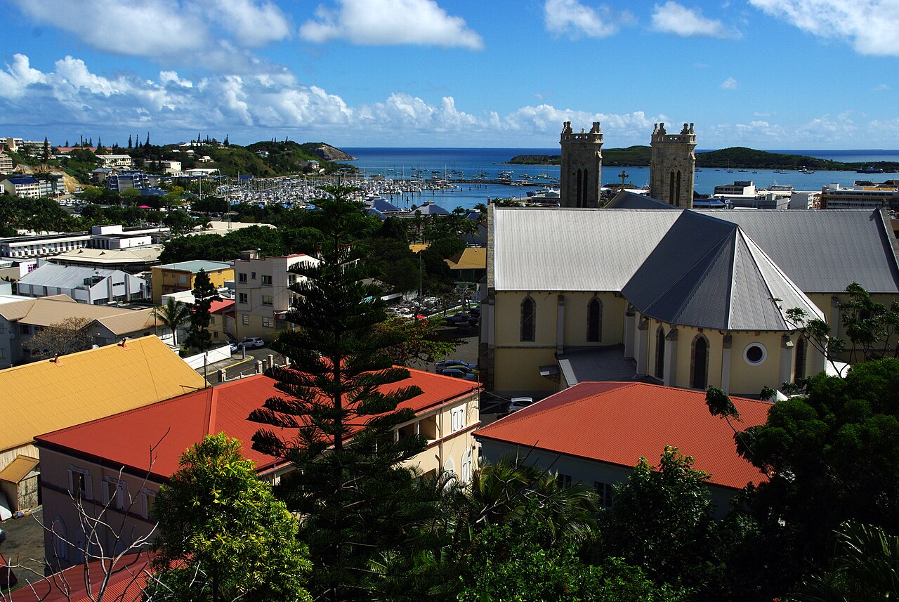 Foto fra Nouméa, Ny-Caledonia – View over Noumea