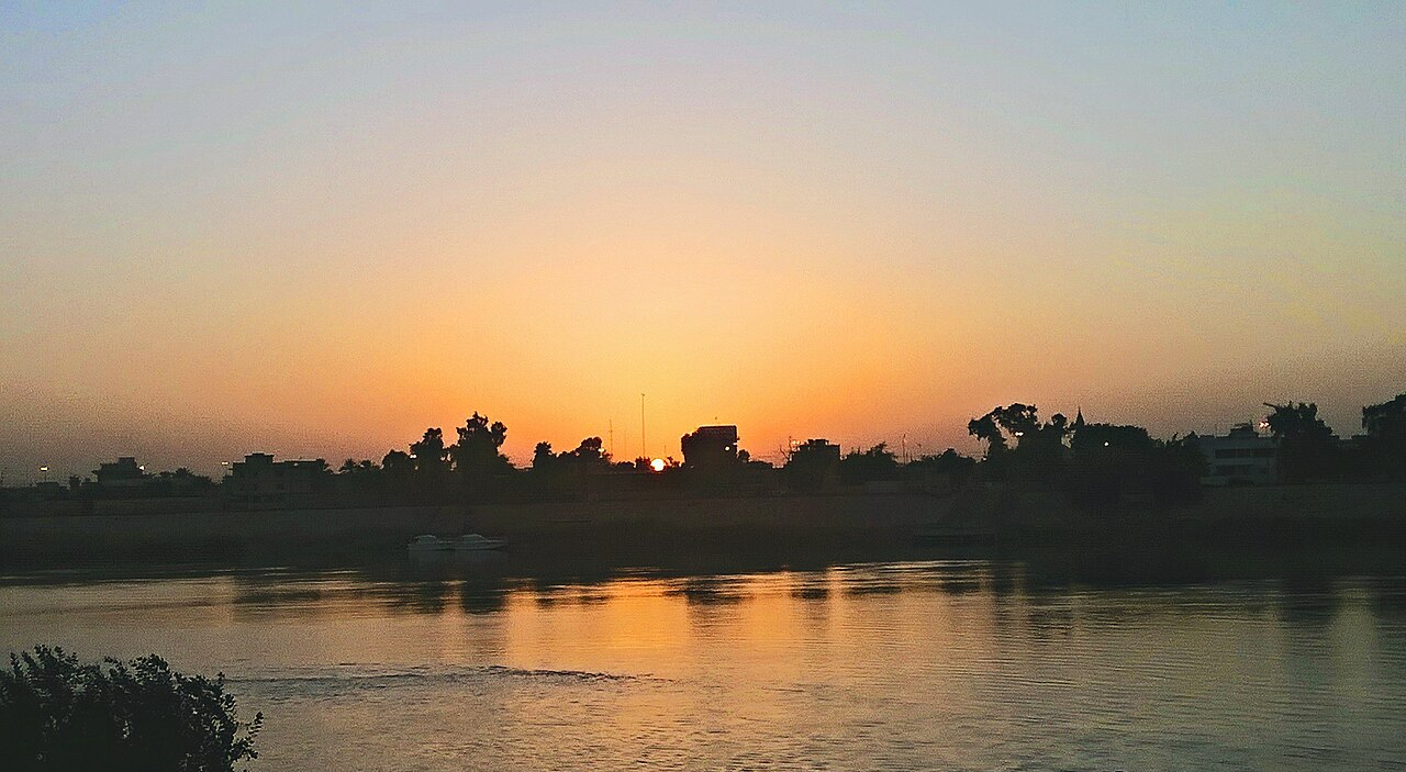 Foto fra Baghdad, Irak – Mesopotamian sunset