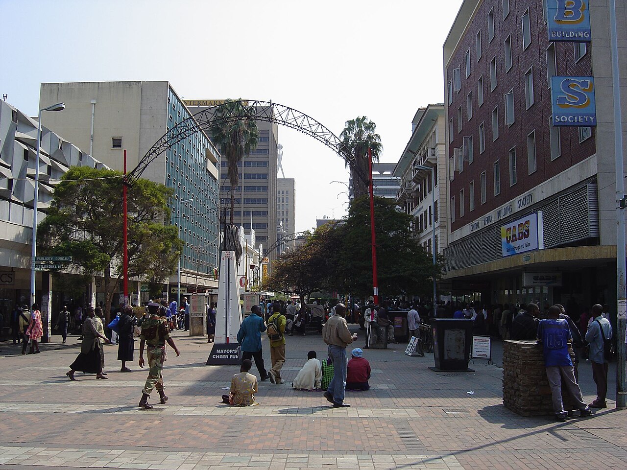 Foto fra Harare, Zimbabwe – First Street, Harare, Zimbabwe