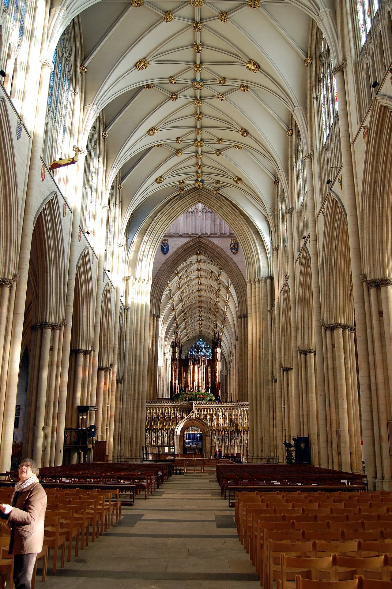 Foto fra York, England – Inside York Minster