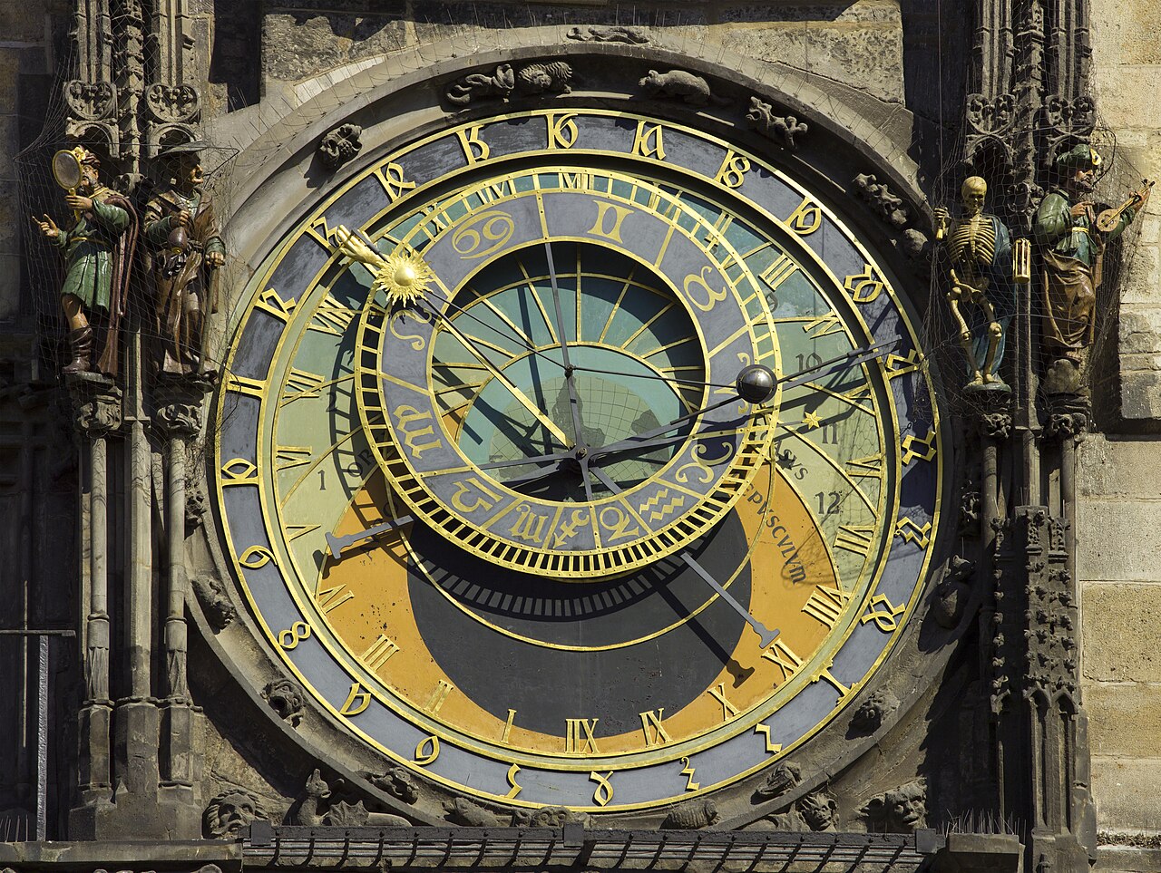 Foto fra Prague, Tsjekkia – Czech--Prague-Astronomical clock face