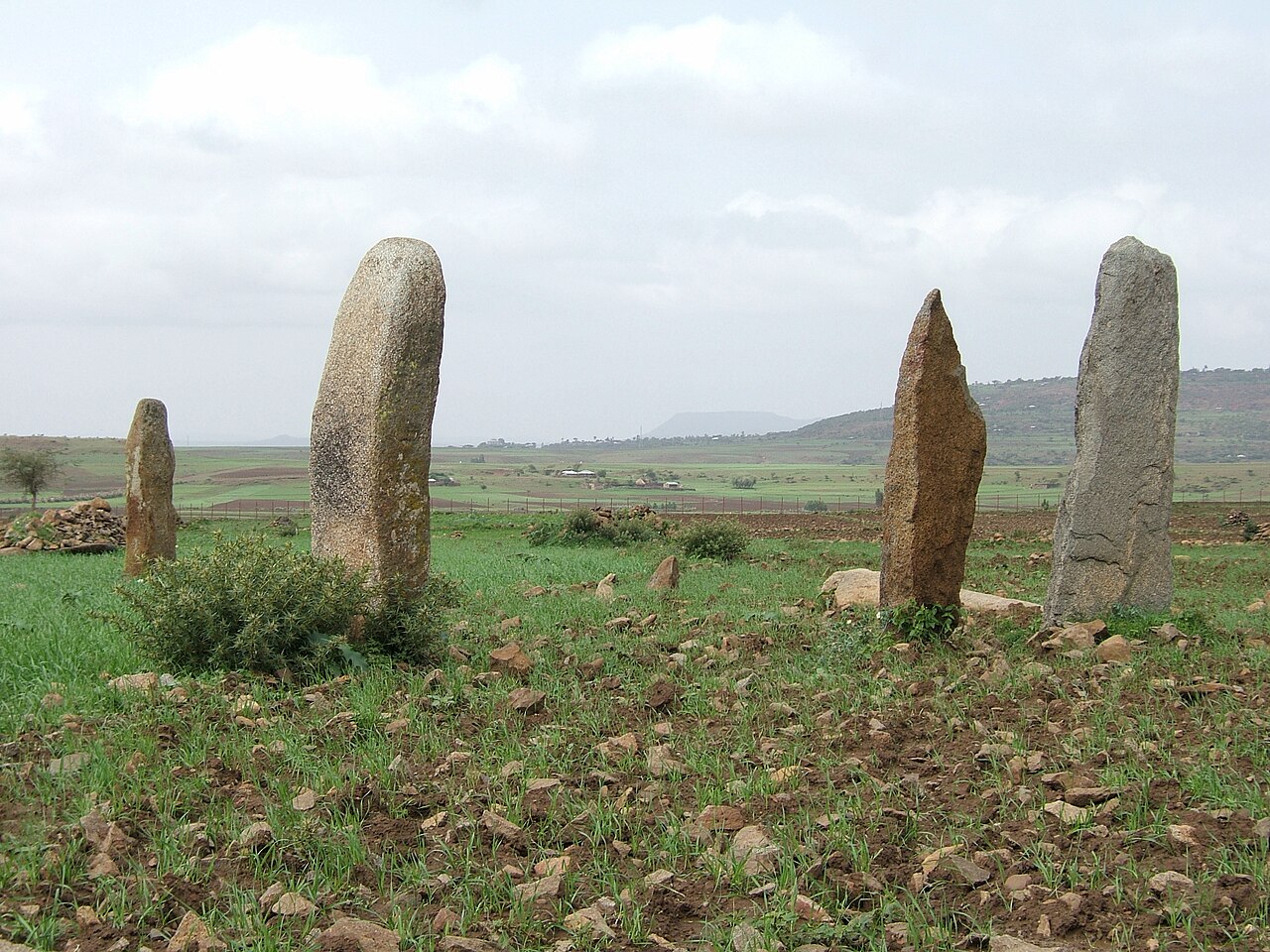 Foto fra Aksum, Etiopia – Small Steles near Aksum