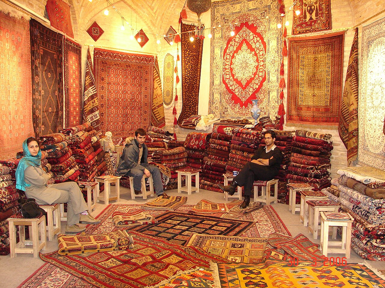Foto fra Esfahan, Iran – Carpet bazzar