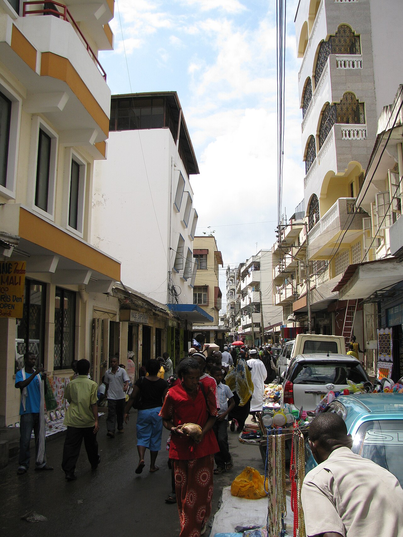 Foto fra Mombasa, Kenya – Mombasa biashara street