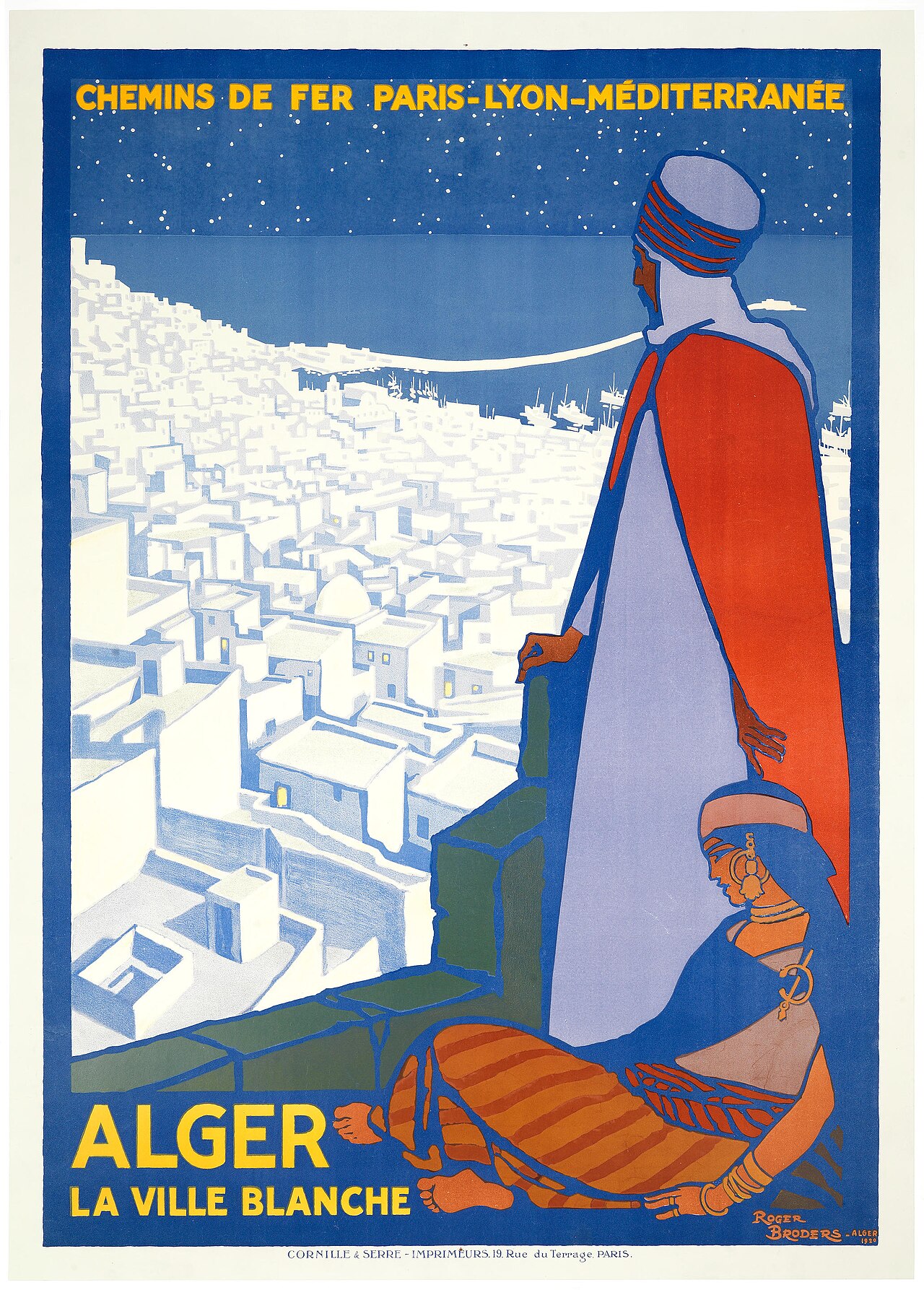 Foto fra Algiers, Algerie – Roger Broders Alger 1920