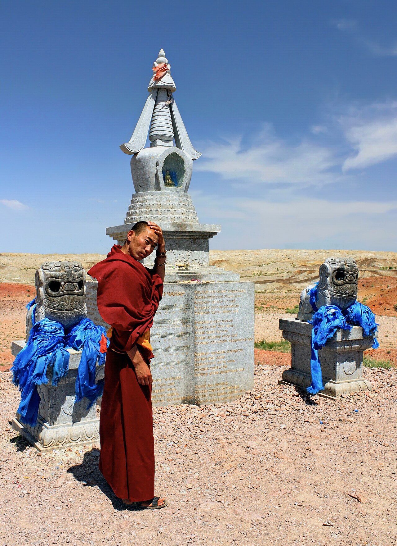 Foto fra Mongolia – Gobi, kompleks Szambala