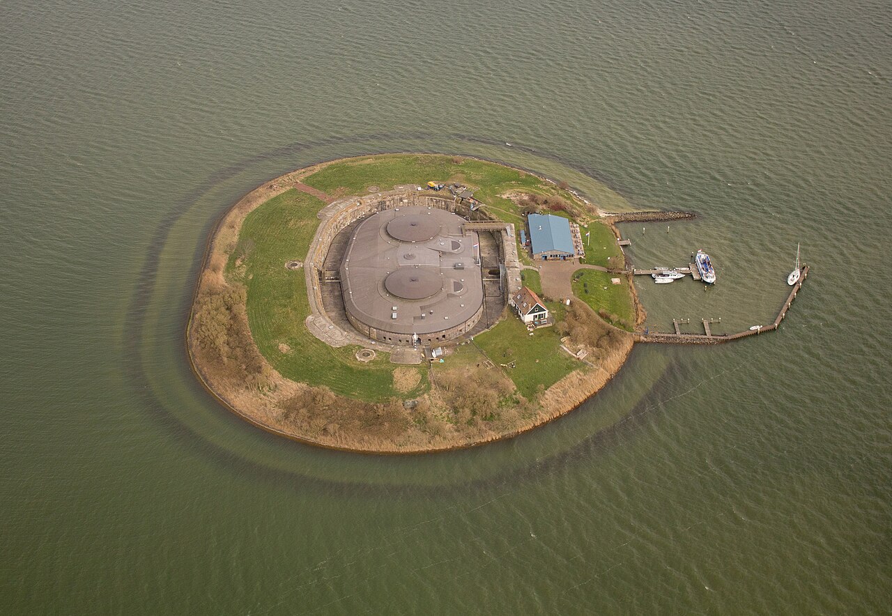 Foto fra Nederland – 526452-Fort Pampus
