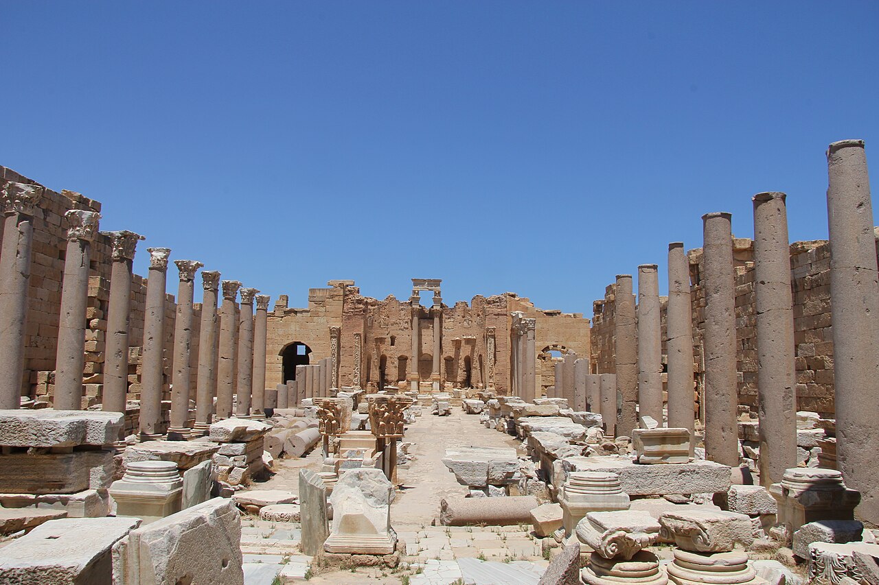 Foto fra Leptis Magna, Libya – Leptis Magna