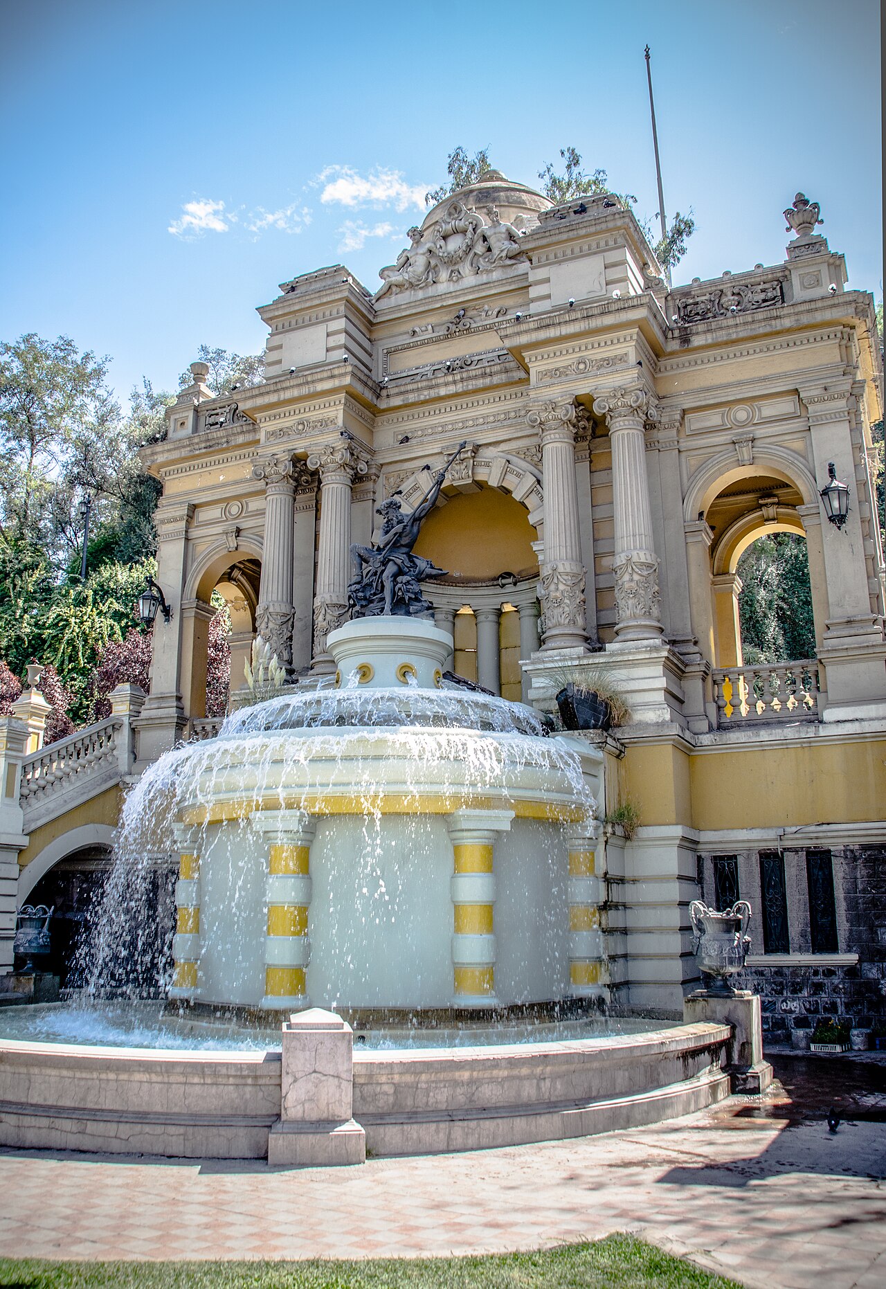 Foto fra Santiago, Chile – Cerro Santa Lucía, Santiago.