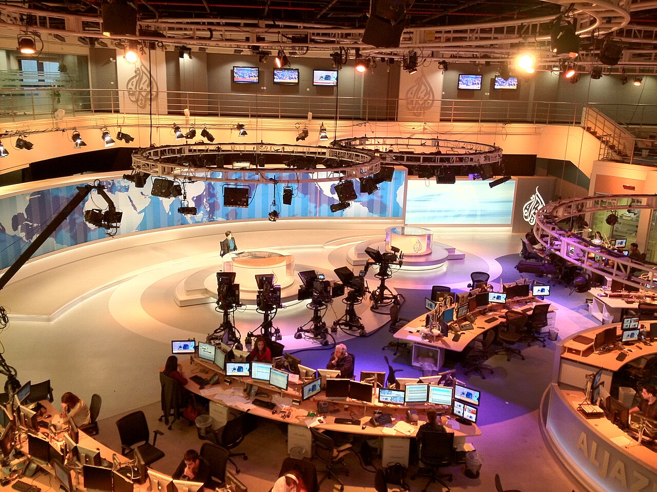 Foto fra Doha, Qatar – Al Jazeera English Newsdesk