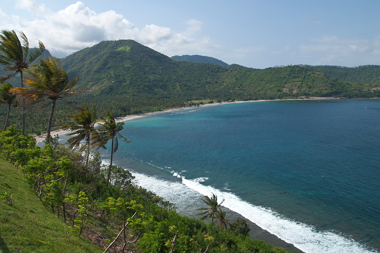 Foto fra Lombok, Indonesia – Lombok, Island beach in the bay, Indonesia