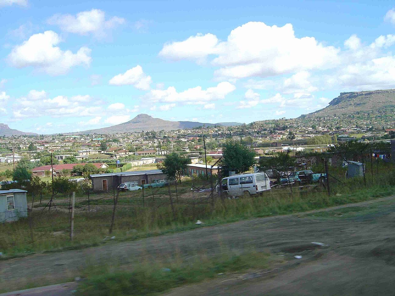 Foto fra Maseru, Lesotho – Maseru Leotho main south