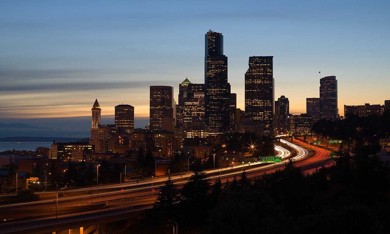 Foto fra Seattle, USA – SeattleI5Skyline