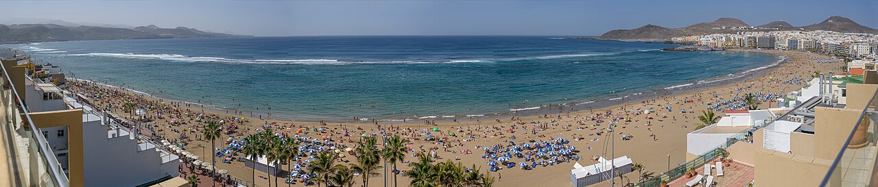 Foto fra Las Palmas de Gran Canaria, Kanariøyene – Canteras NZ7 4124-25-26-27-2