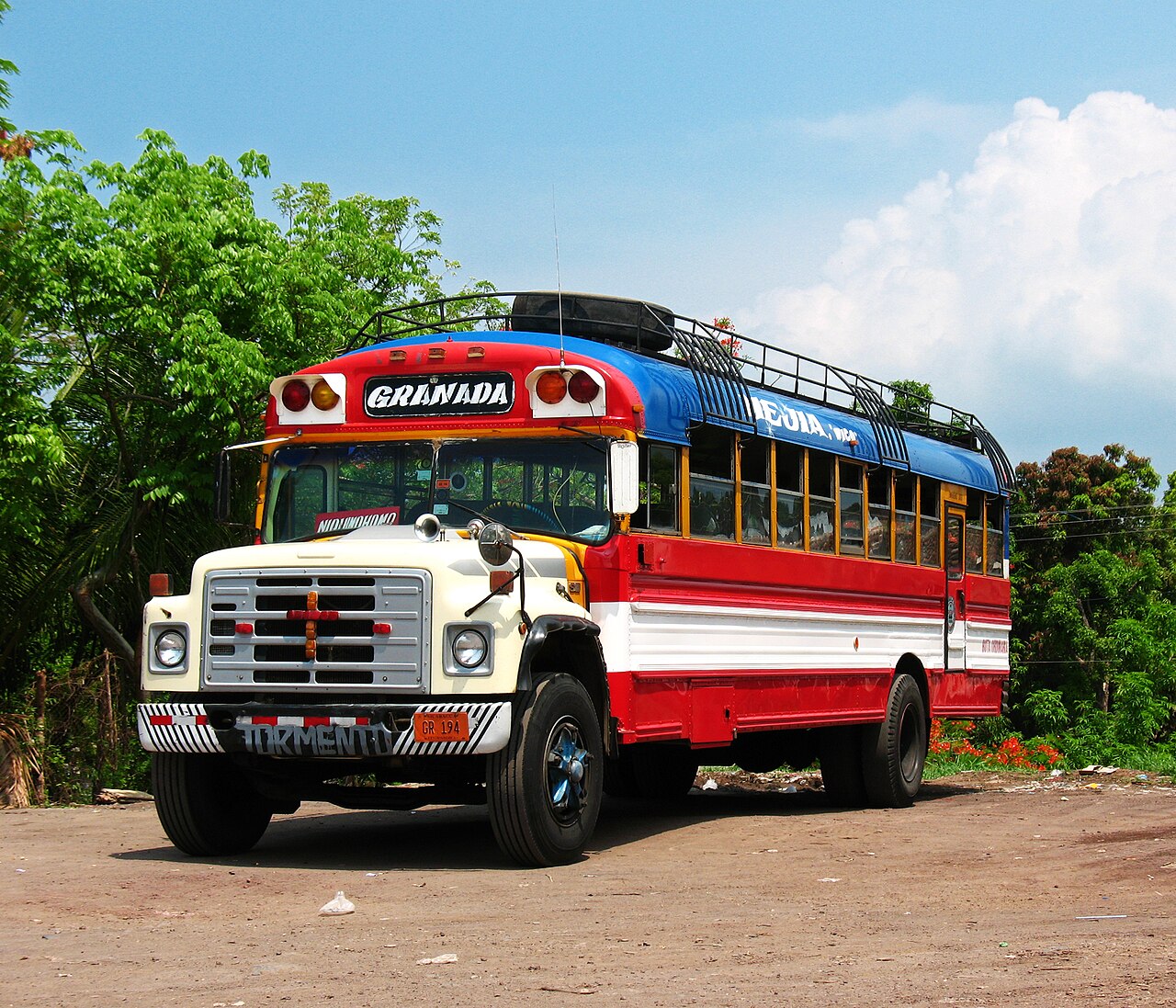 Foto fra Nicaragua – 02.AutobusGranada
