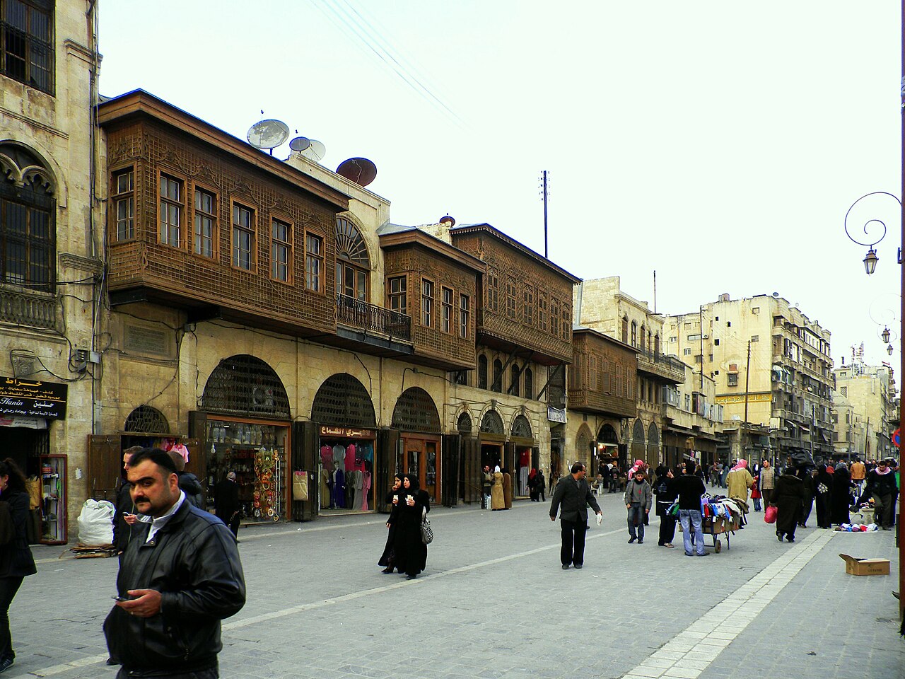 Foto fra Aleppo, Syria – Aleppo-suq-Alp
