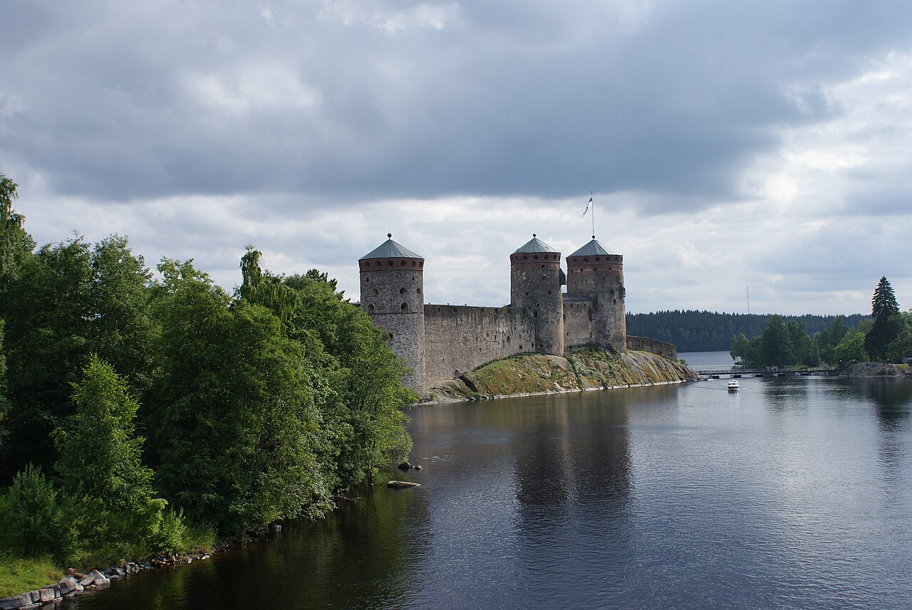 Foto fra Olavinlinna Borg, Finland – Olavinlinna Castle 1